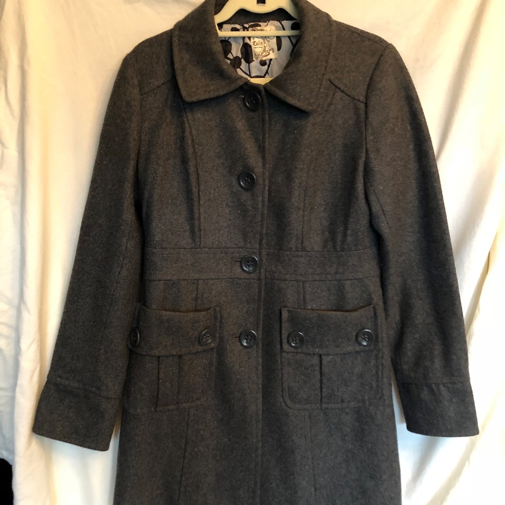 Grey Pea Coat